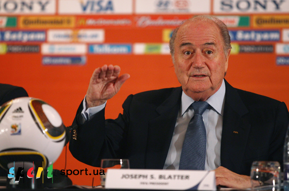 Президент ФИФА Зепп Блаттер