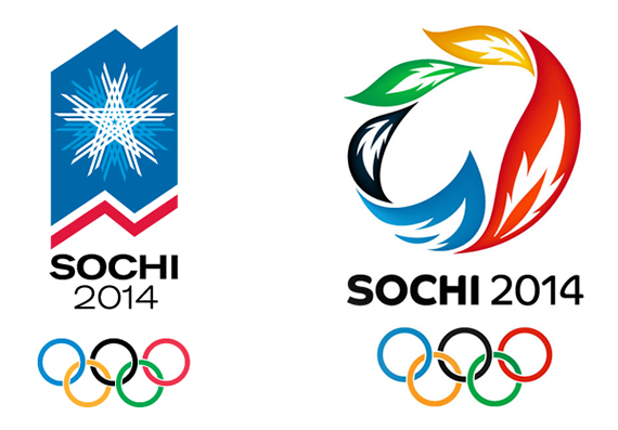 Старый и "новый" логотипы ОИ-2014