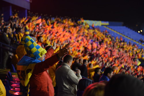 Вірні збірній в Харькове и Рейкьявике