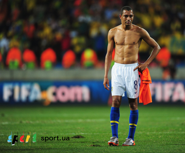 Жилберто после матча с Голландией