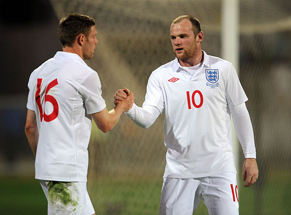 Джеймс Милнер и Уэйн Руни