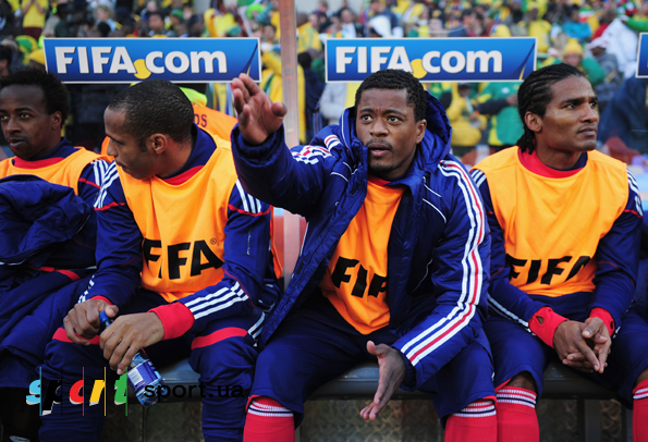 Эвра перед матчем с ЮАР