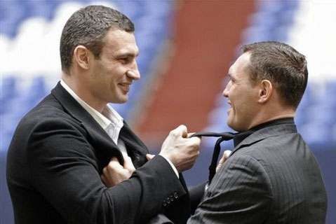 Виталий Кличко и Альберт Сосновский