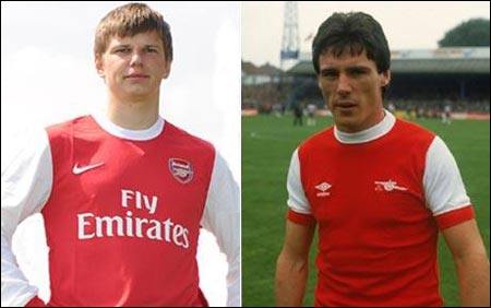 Андрей Аршавин (2010) и Фрэнк Стэплтон (1979)