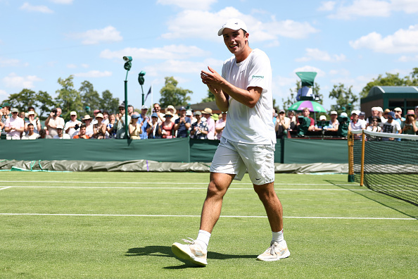 Oliver Tarvet at Wimbledon