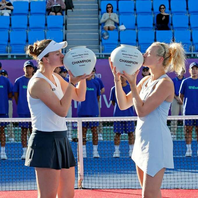 Creychikov and Sinyakova played the trophy in Seule kreychikova-i-sinyakova-vyigrali-trofey-v-seule