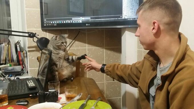 Іван Чеананюк на заході