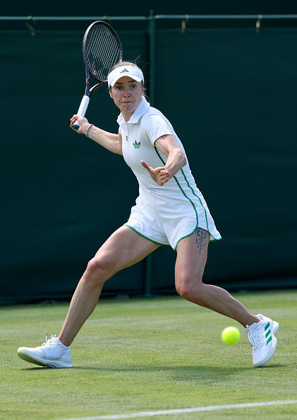 Switnae held a training on the courts of Wimbledon. svitolina-provela-trenirovku-na-kottah-uimbldona-nakanune-starta