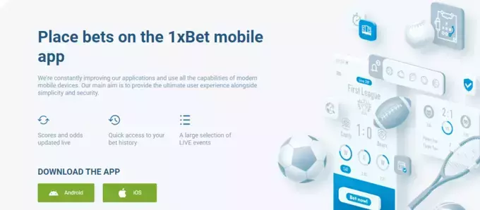 1хбет приложение