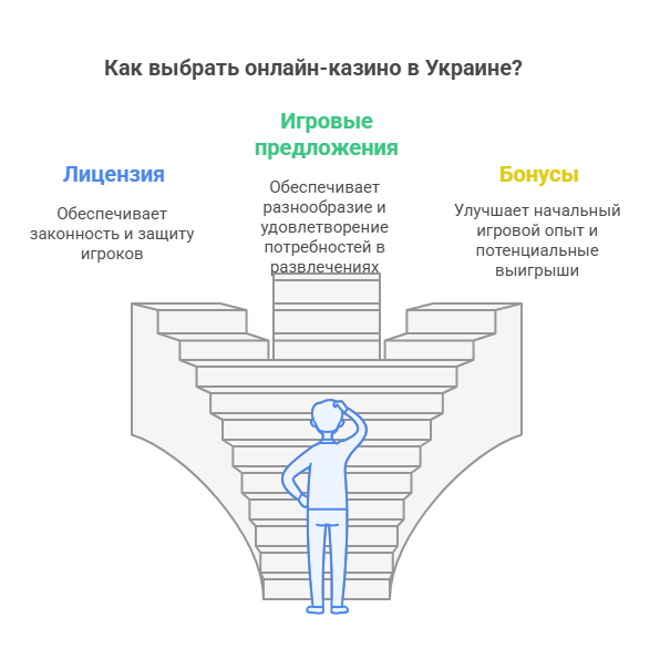 Как віюрать онлайн казино в Украине?