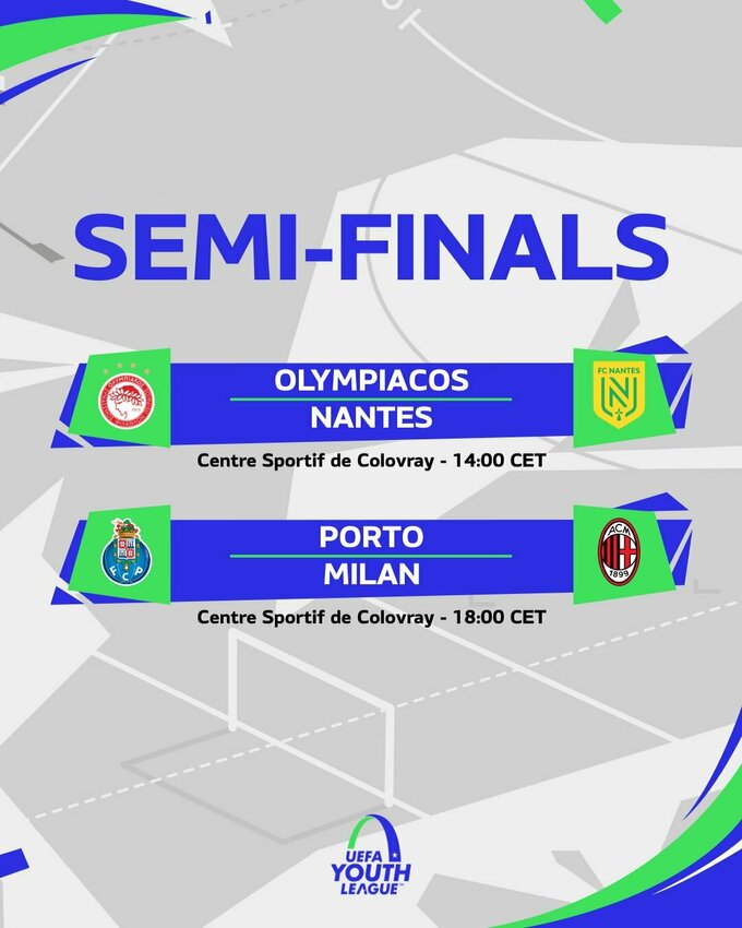 Олимпиакос пирей u19 нант u19 Олимпиакос пирей u19 нант u19