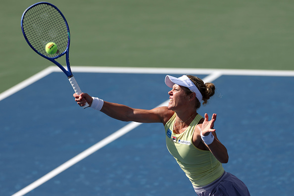 Тенісний матч на US Open 2025