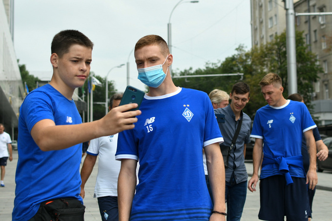 Прогулка Динамо перед финалом Кубка Украины 2019/20 progulka-dinamo-pered-finalom-kubka-ukrainy-201920