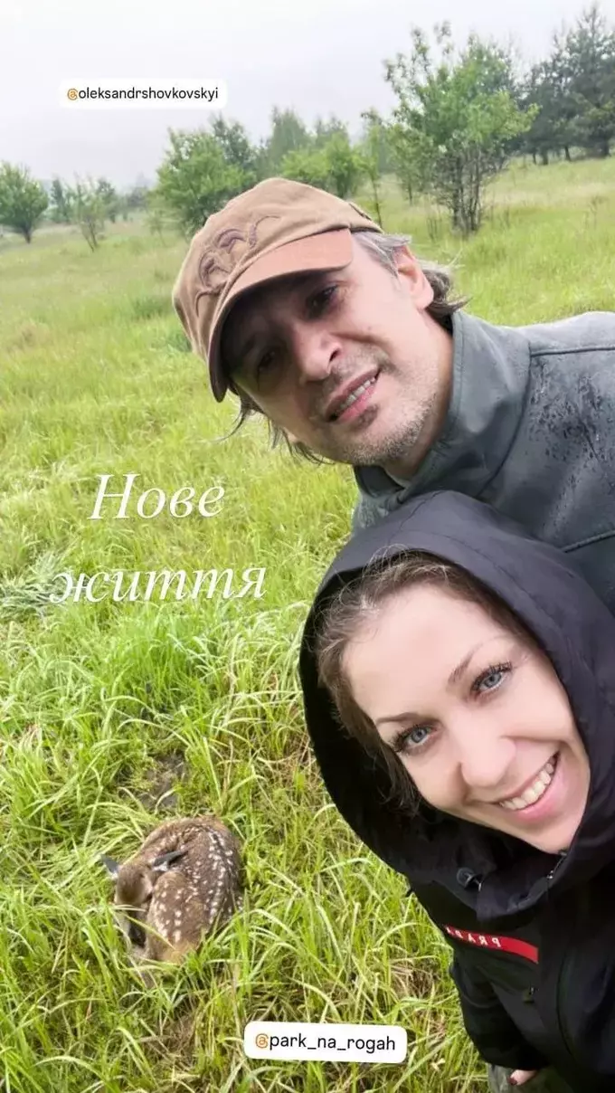 Олександр Шовковський на відпочинку