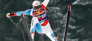 Швейцарский горнолыжник разбился на тренировке + ВИДЕО