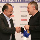 Игорь Суркис представил Валерия Газзаева