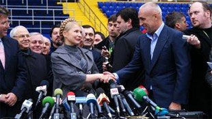 Тимошенко поздравила Ярославского, но не останется на футбол