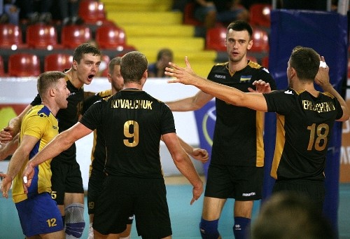 Мужская сборная Украины победила Македонию