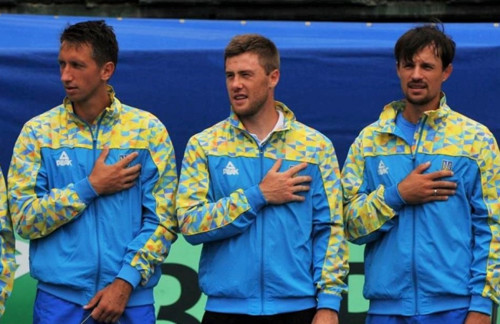 Стал известен состав сборной Украины на матч Кубка Дэвиса