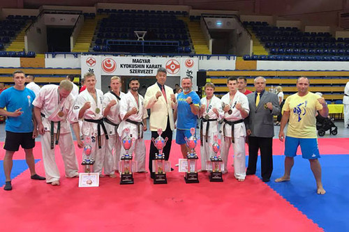 Українці перші на Кубку Європи з кіокушинкай карате
