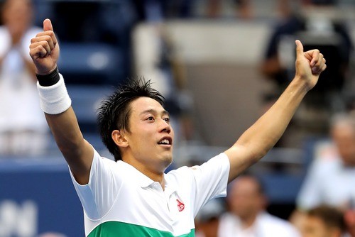 Кеи Нишикори вышел в полуфинал US Open