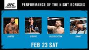 UFC в Праге. Сантос, Штруве, Олексейчук и Грант получили бонусы