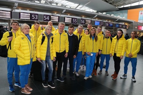 Сборная Украины по легкой атлетике отправилась в Глазго на ЧЕ