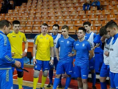 Збірна України з футзалу U-19 готується до матчів із Сербією