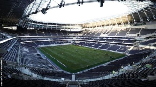 Тоттенхэм намерен 1/4 финала Лиги чемпионов провести на новом стадионе