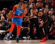 НБА. Оклахома в овертайме одолела Портленд