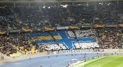 Фаны Динамо на трибунах поддержали пленных украинских моряков