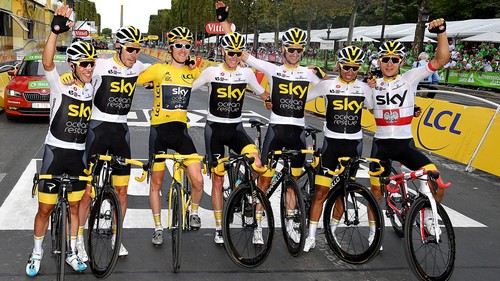 Велокоманда Team Sky прийняла рішення змінити назву на Ineos