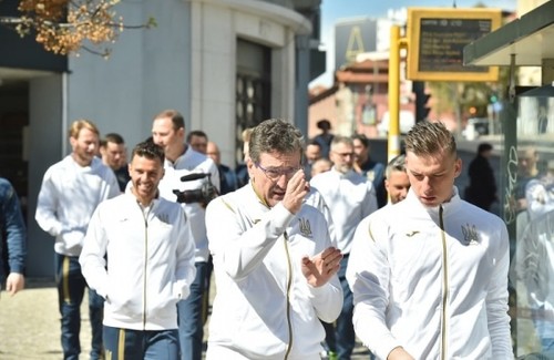 Збірна України в Португалії: прогулянка по місту і тренування