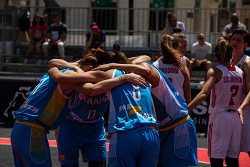 Женская сборная Украины стартует на чемпионате Европе 3х3