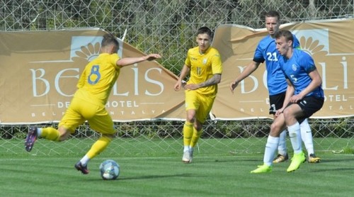 Украина U-21 - Эстония U-21 - 0:0. Обзор матча