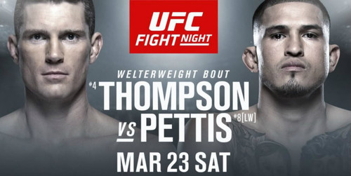 Где смотреть онлайн UFC Fight Night 148: Томпсон – Петтис