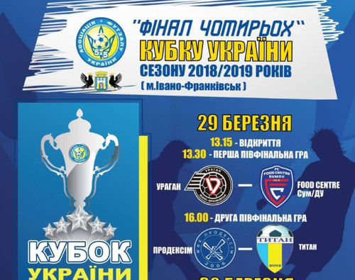 Фінал Чотирьох Кубка України: розклад матчів