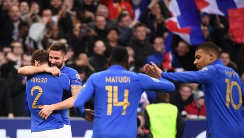 Франция - Исландия - 4:0. Видео голов и обзор матча