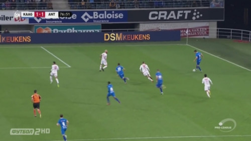 Гент – Антверпен – 1:2. Видео голов и обзор матча