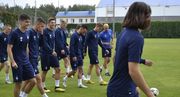 Игроки Динамо тренируются перед возобновлением чемпионата УПЛ
