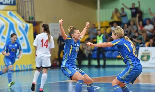 Футзал. Украина – Казахстан - 7:0. Видео голов и обзор матча