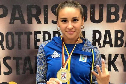 Украинская спортсменка победила на престижном турнире по карате