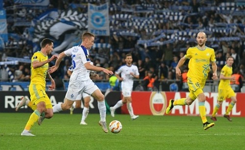 Матч Динамо в Лиге Европы собрал на стадионе менее 22 тысяч фанов