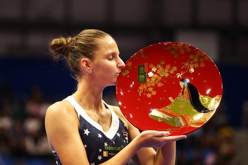 Плишкова обыграла Осаку и стала чемпионкой турнира в Токио