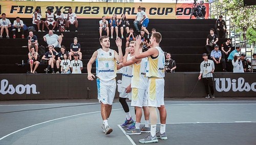 Украина добыла третью победу на чемпионате мира 3х3