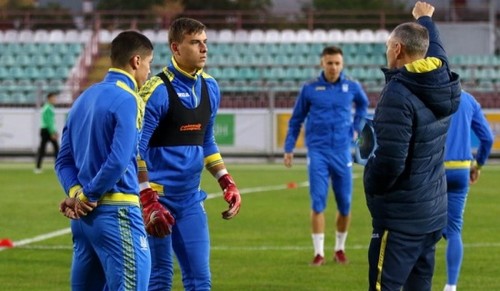 Украина U-21 провела тренировку перед матчем отбора Евро-2019