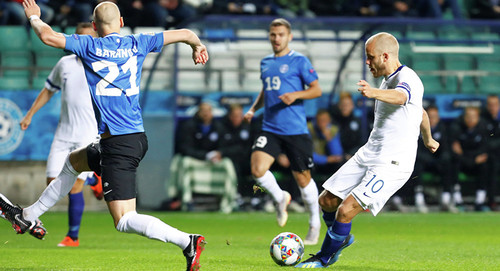 Эстония — Финляндия - 0:1. Видео гола и обзор матча