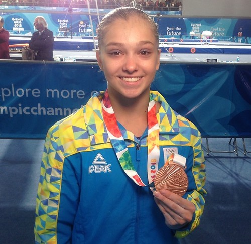 Анастасія Бачинська - бронзова призерка ІІІ Юнацької Олімпіади