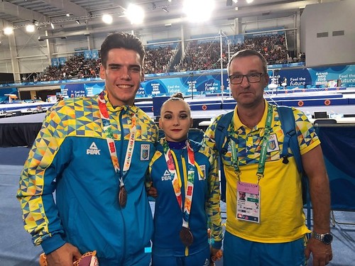 Українські акробати в олімпійському Буенос-Айресі здобули бронзу