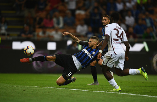 Интер не удержал победу над Торино, фиалки разгромили Кьево